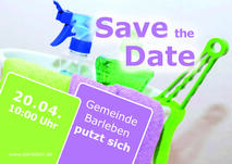 Save the Date Gemeinde Barleben putzt sich